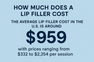How much does a lip filler cost