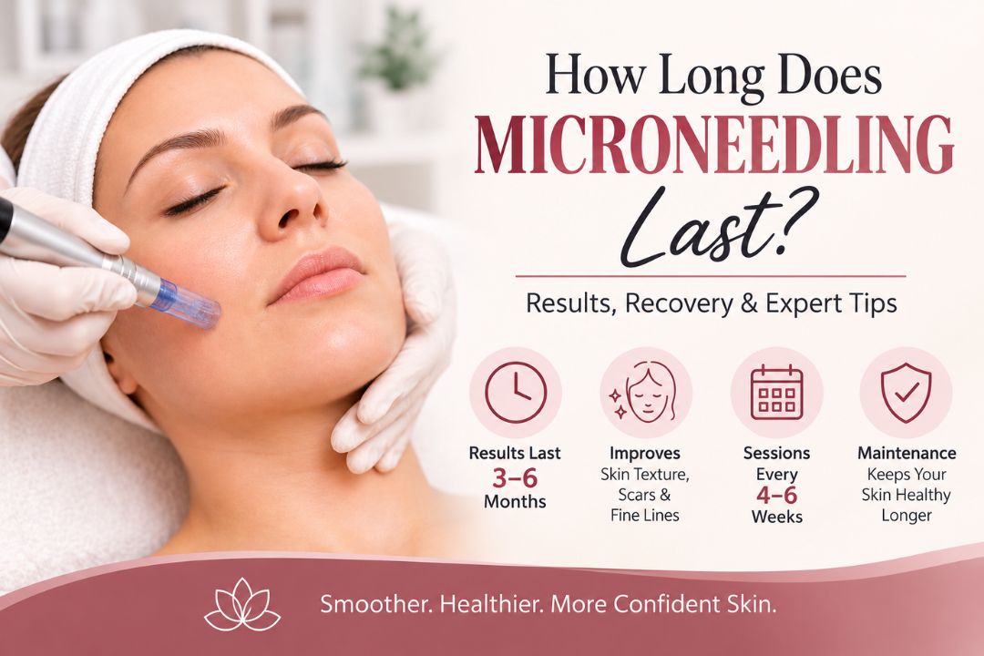 How long does microneedling last healthy skin results
